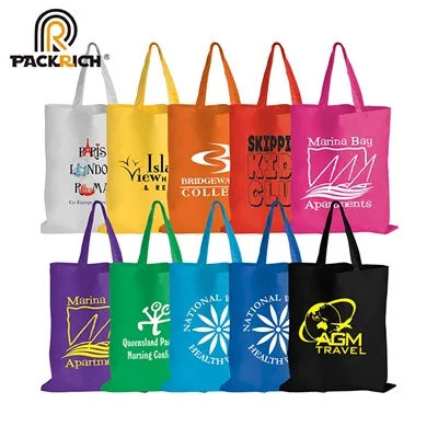 Borse per la spesa in tela con loghi